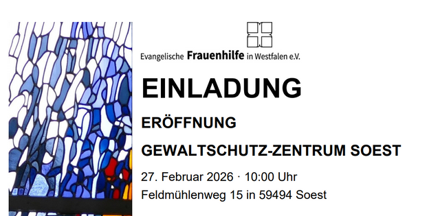 Grußwort bei der Eröffnung des Gewaltschutz-Zentrums Soest