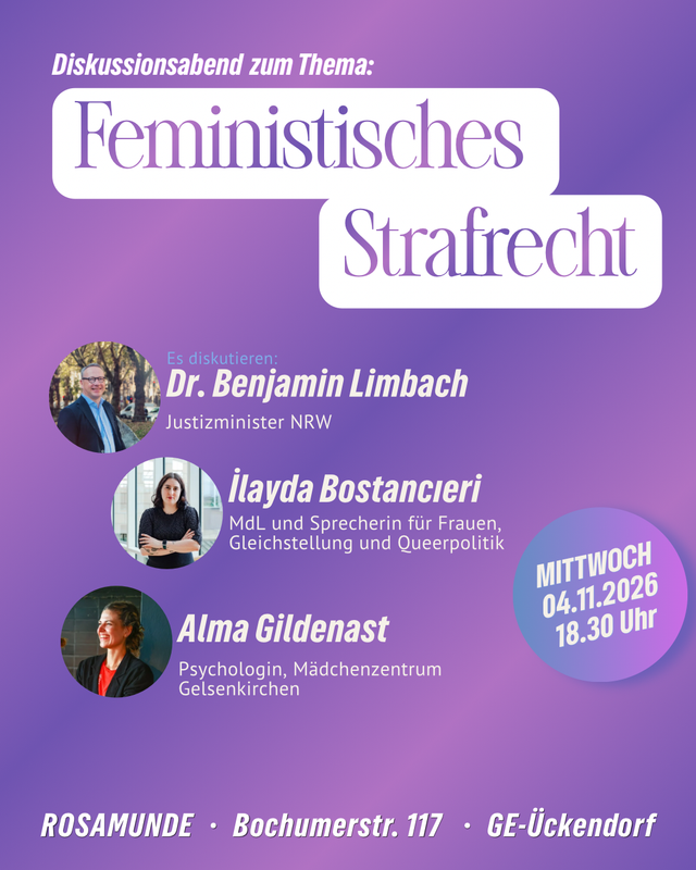 Diskussionsabend Feministisches Strafrecht